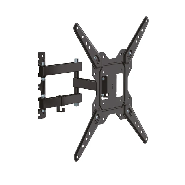 Rack Para Tv Giratorio Movible Batblack 23 " 55 " 30kg BT68-443