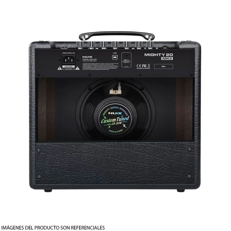 Amplificador Guitarra Nux Mighty 20Bt