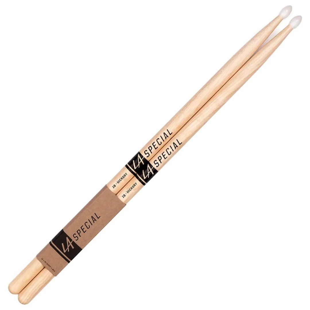 Baqueta Bateria LA-SPECIAL Hickory 2B - Punta Madera