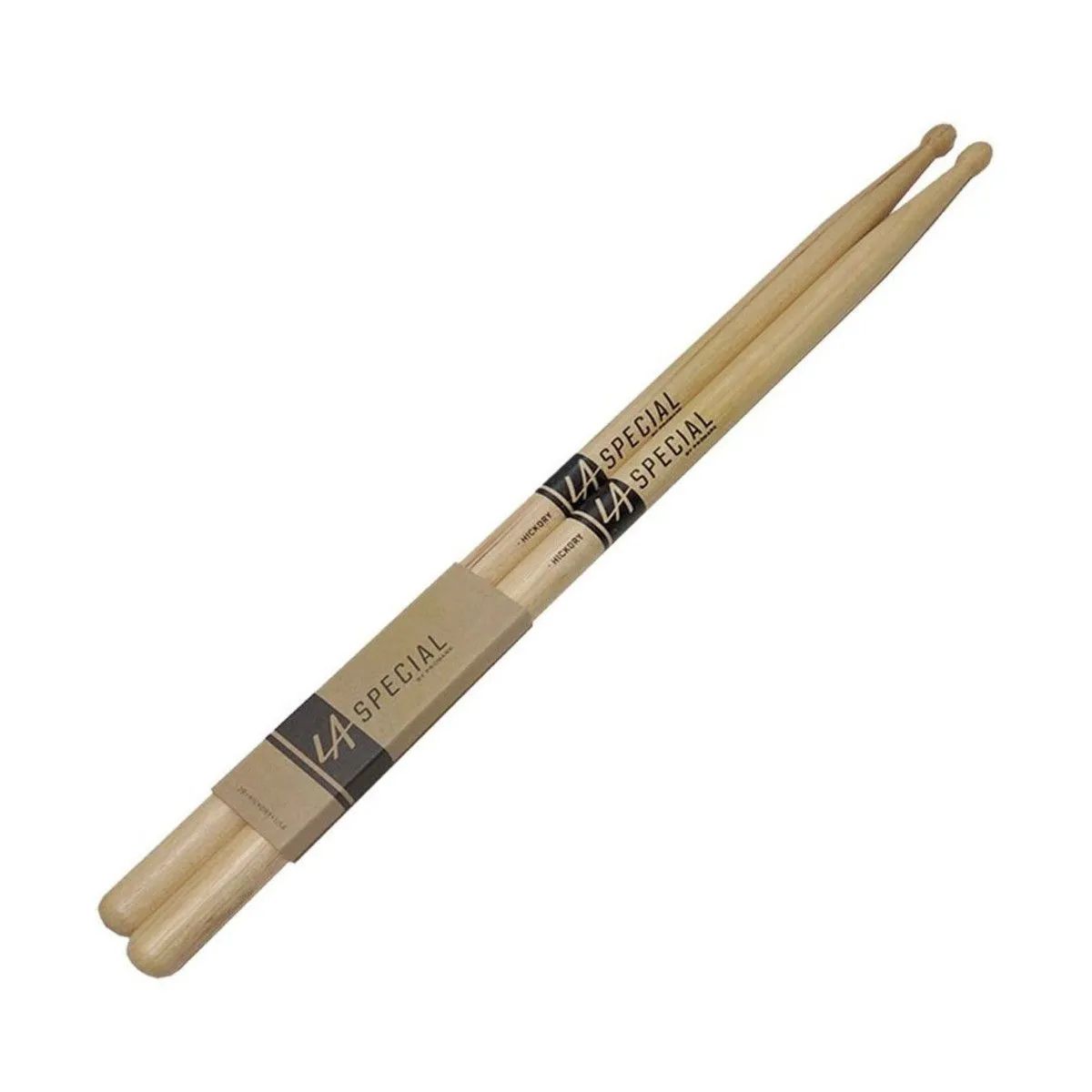 Baqueta Bateria LA-SPECIAL Hickory 7A - Punta Madera