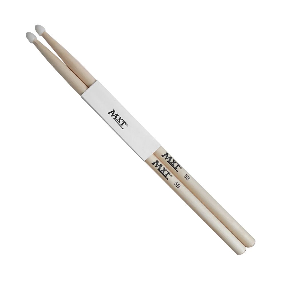 Baqueta Bateria Mxt 5Bn - Punta Nylon
