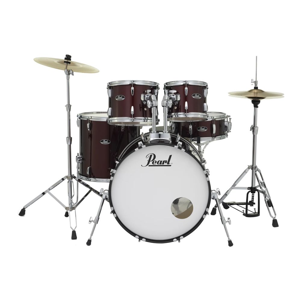 Bateria Acustica Pearl Road Show Red Wine