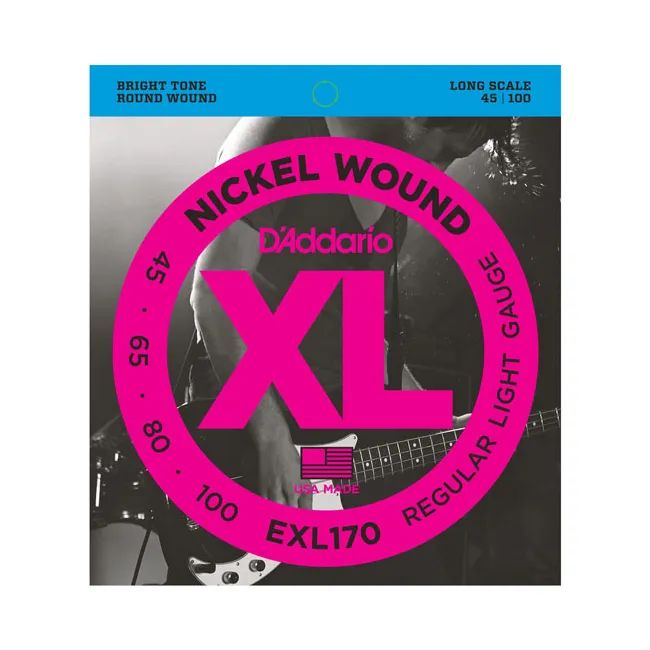 Juego Cuerdas Daddario Bajo (4) EXL170