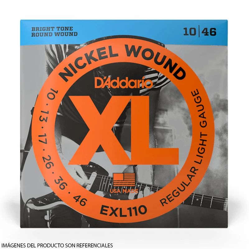 Juego Cuerdas Daddario Electrica Cal.10 EXL110