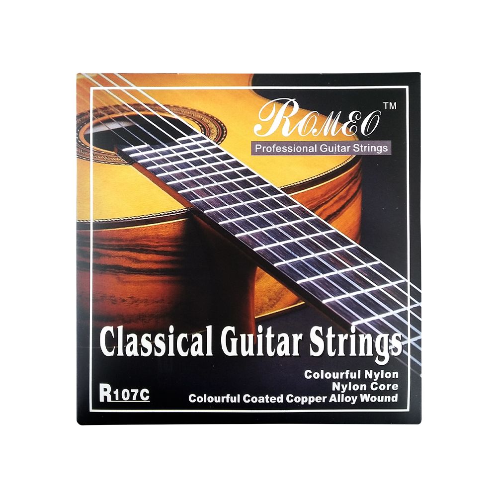 Juego Cuerdas Romeo Classic Nylon Colours R107C-N