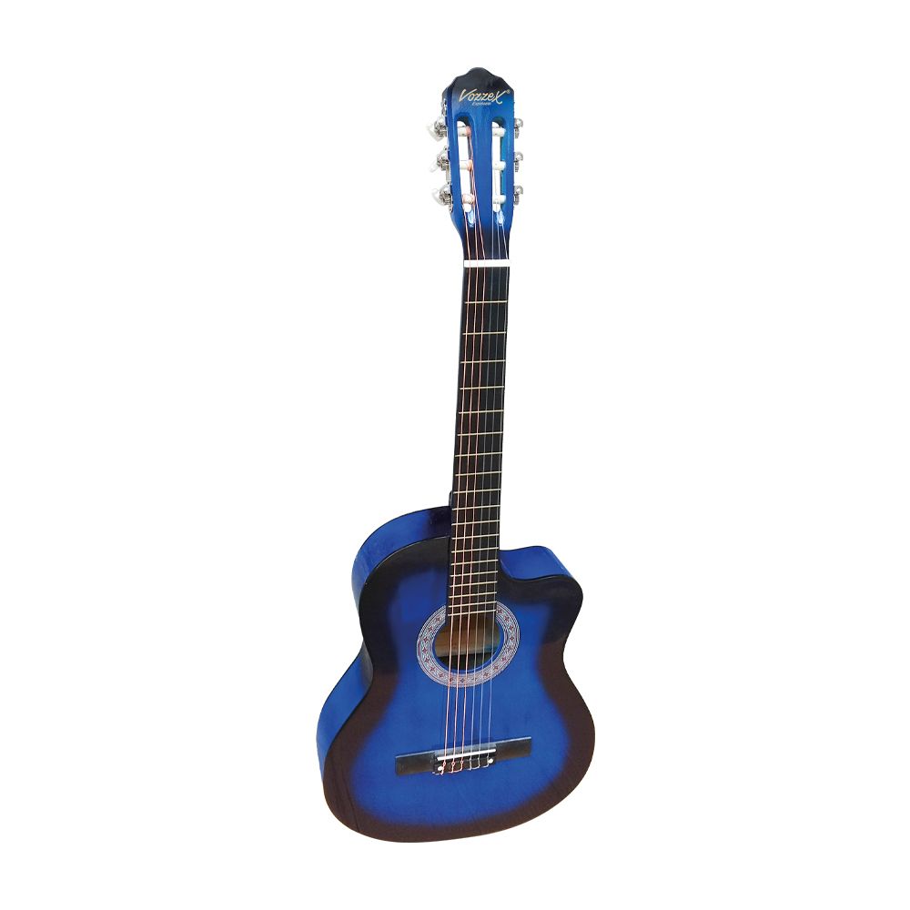 Guitarra Acustica Vozzex Nylon Azul VZ-851/39Blcf