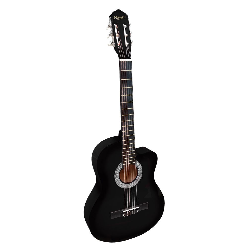 Guitarra Acustica Vozzex Nylon Negro VZ-851/39Bk