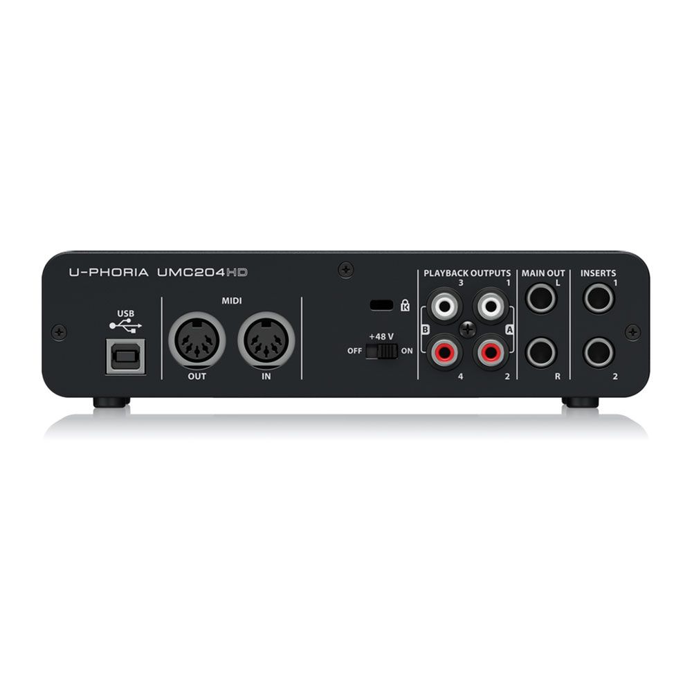 Interfaz Behringer 2 Canales UMC204HD