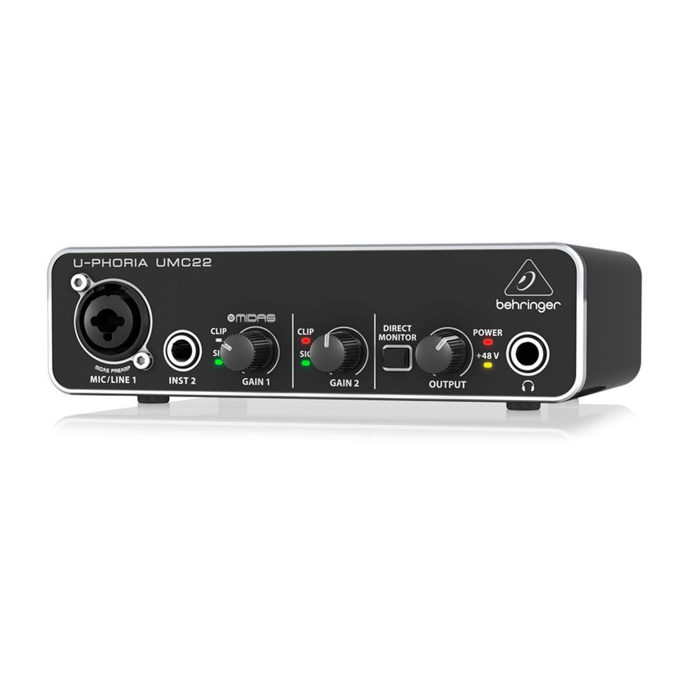 Interfaz Behringer UMC22