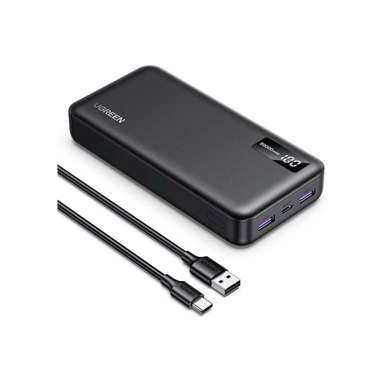 Power Bank Ugreen Carga Rapida Pantalla Digital 20000Mah 20W-Model Pb312 25683
