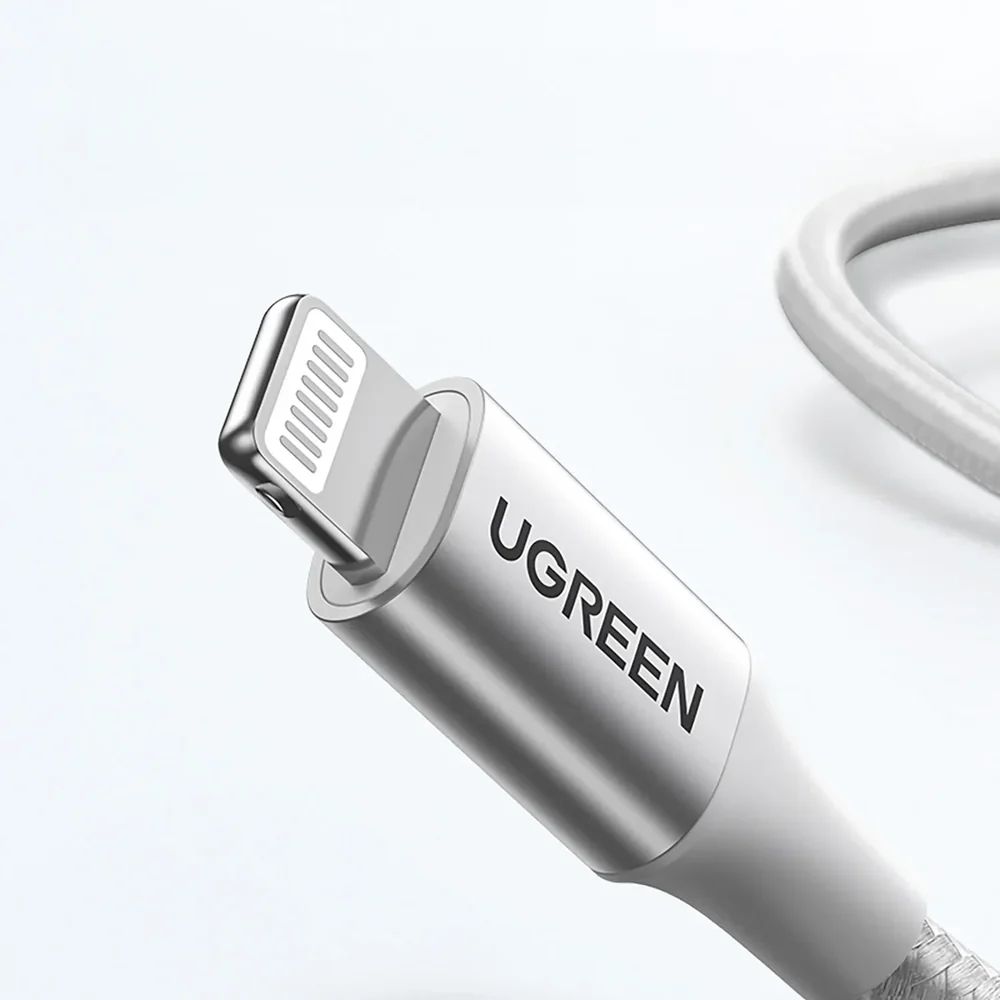 Ugreen Us304 70523 Cable USB-C A Lightning 1M Blanco