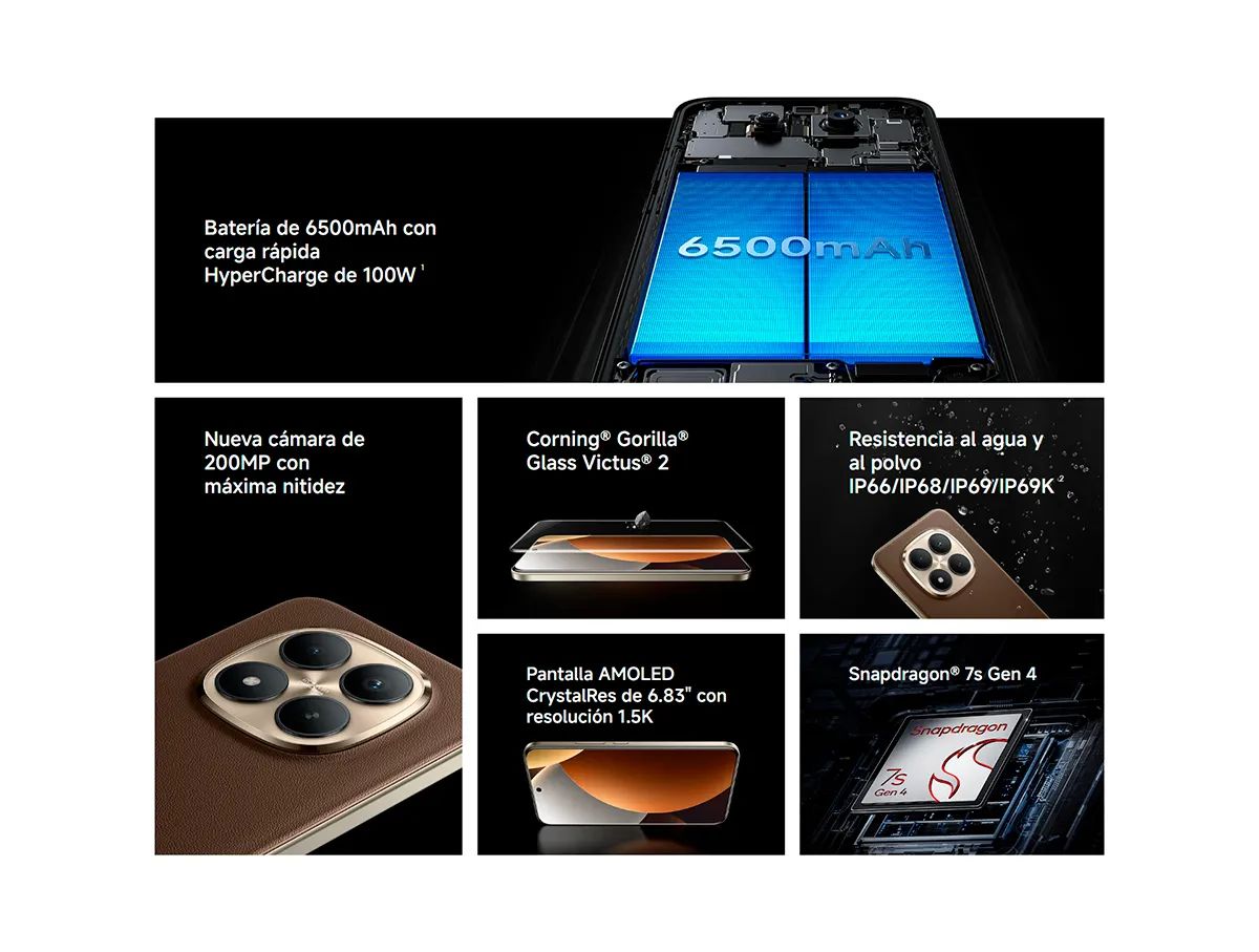 Celular Xiaomi Note 15 Pro Plus 5G 12/512GB