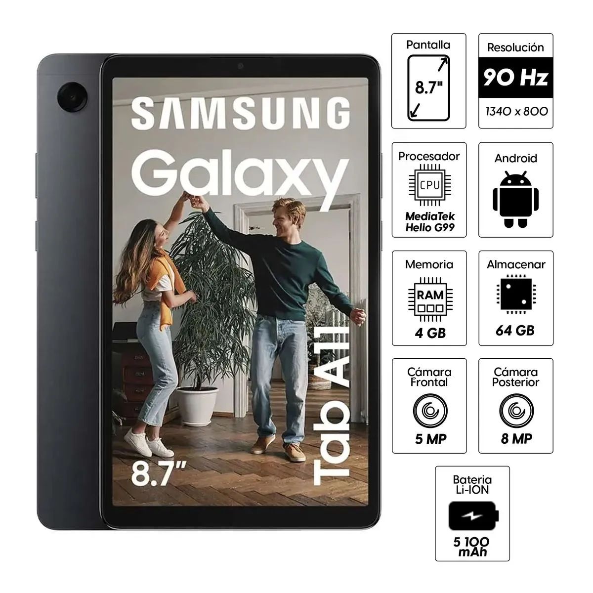 Tablet Galaxy Tab A11 - Con WIFI 4/64GB