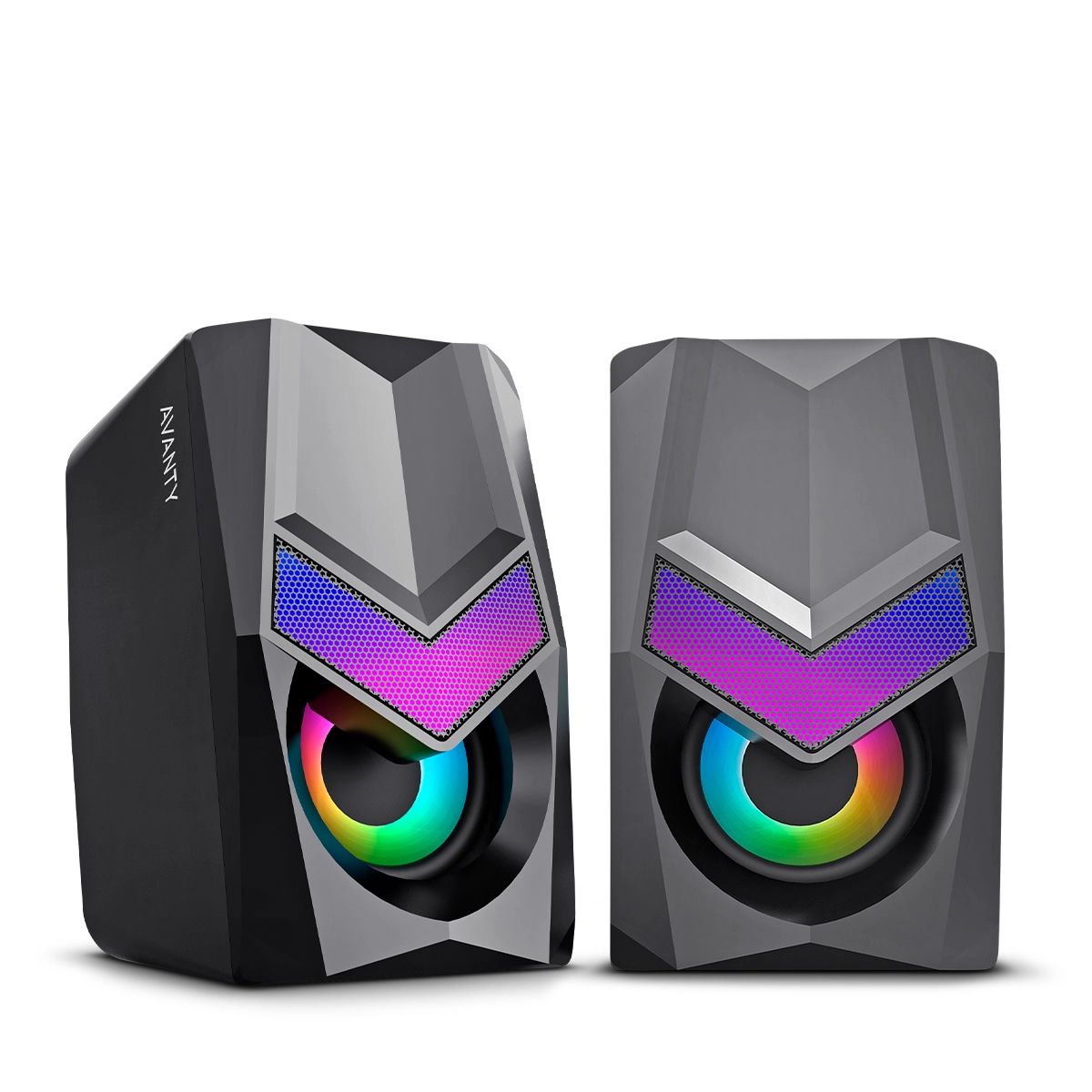 Avanty Mic S321 Parlante 2.0 RGB 2" Micronics