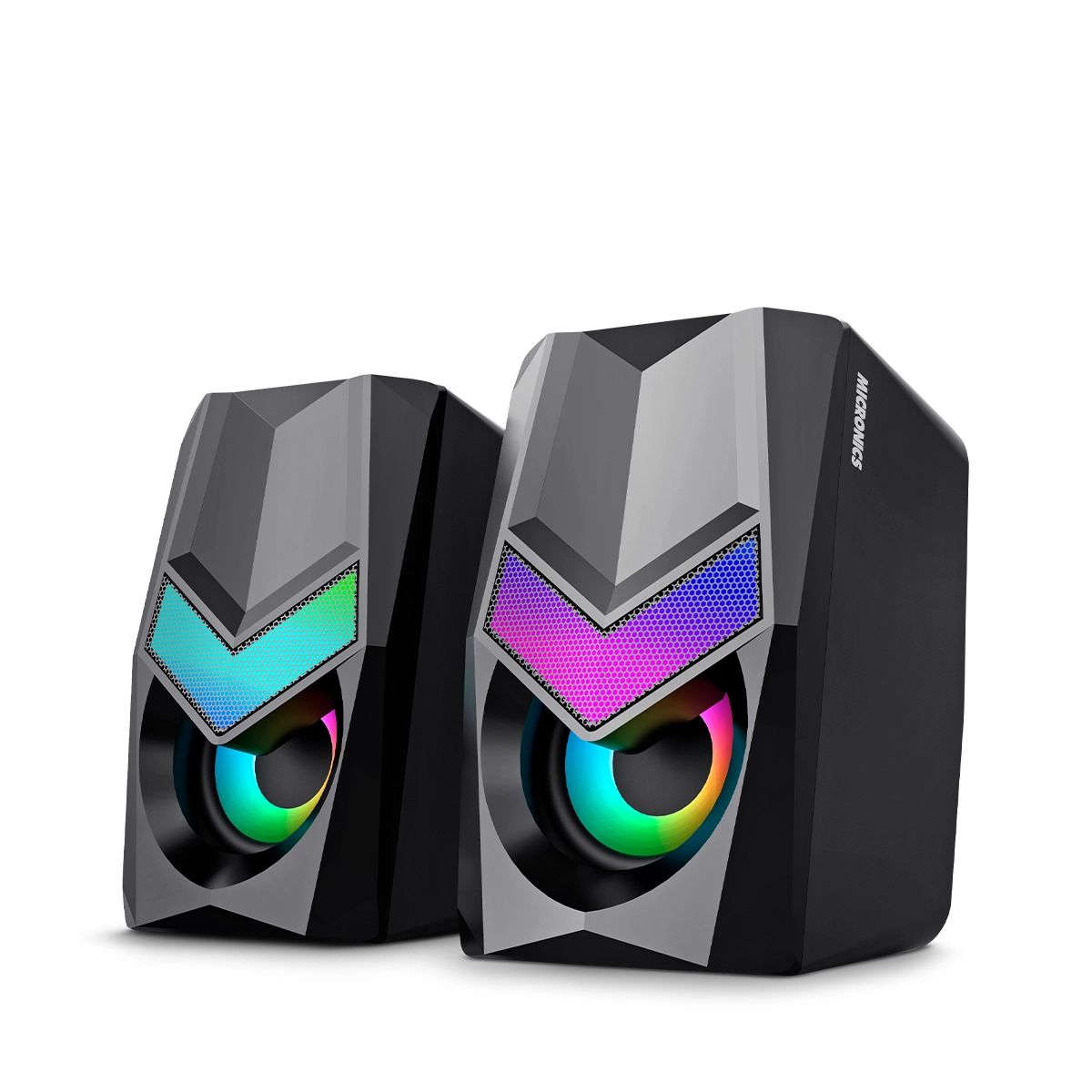 Avanty Mic S321 Parlante 2.0 RGB 2" Micronics