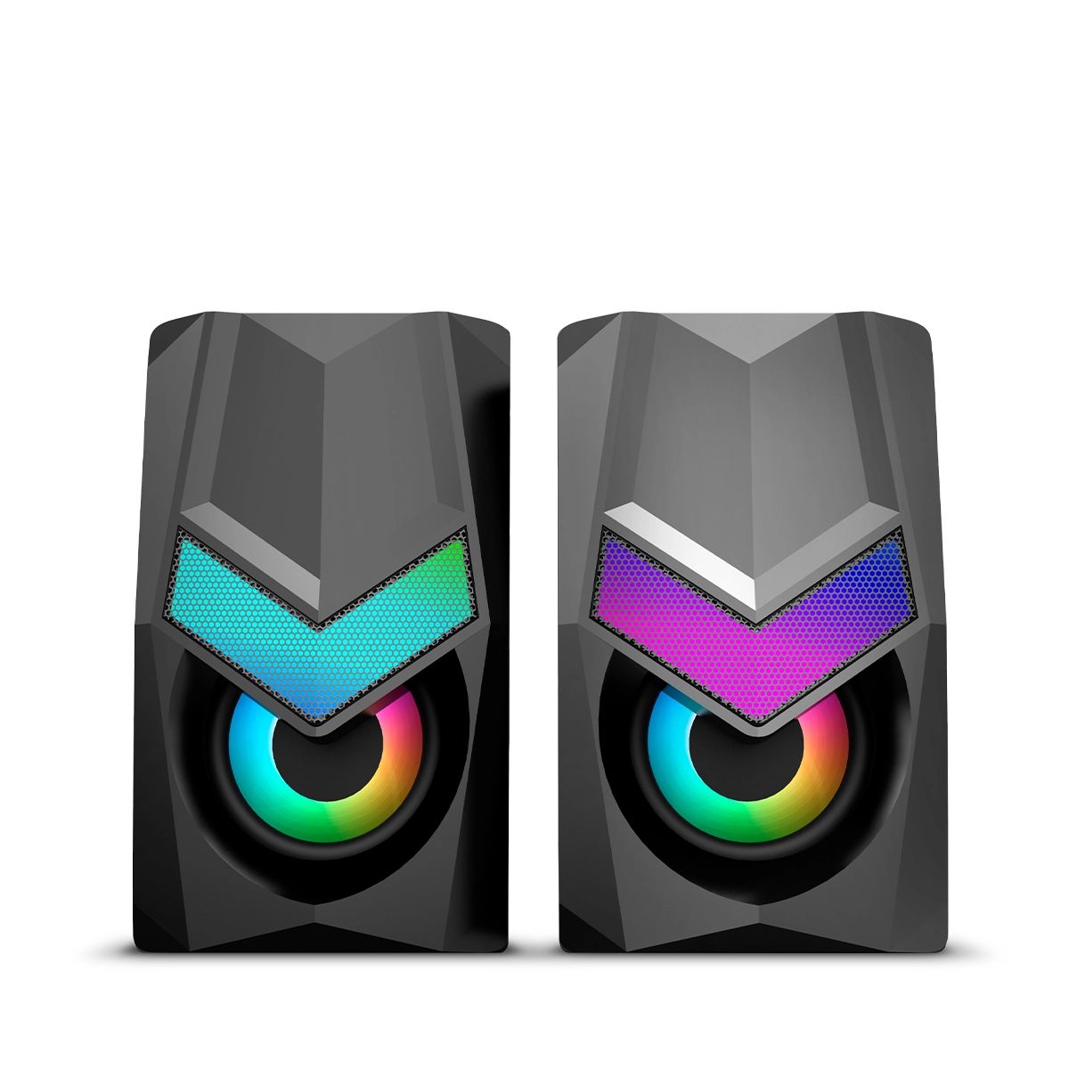 Avanty Mic S321 Parlante 2.0 RGB 2" Micronics