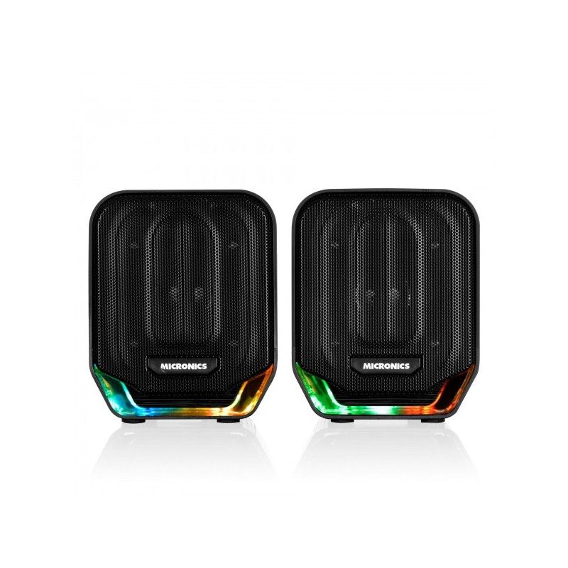 Feeling Mic S405 Parlante 2.0 LED 2" Rms:8Wmicronics