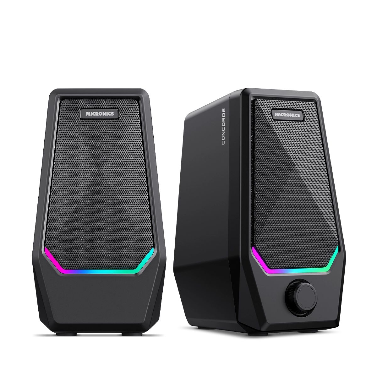 Concorde Mic S300 Parlante 2.0 RGB 2.5" Micronics