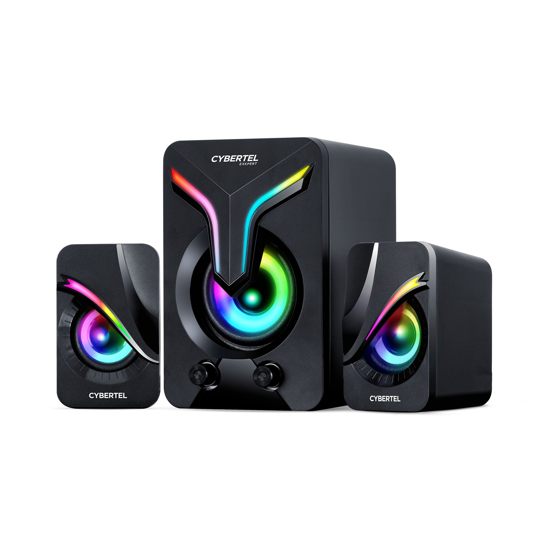 Exxpert Cbx S500 Parlante 2.1 RGB Cybertel