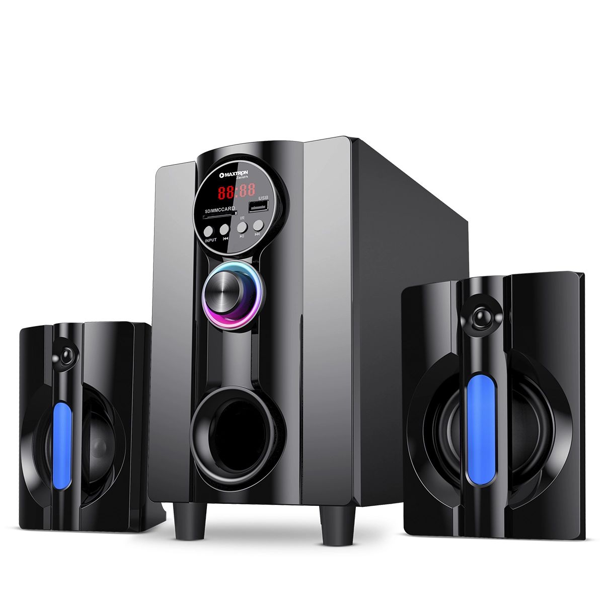 Zenith Max S202 Sistema De Audio Fm USB Rc Maxtron