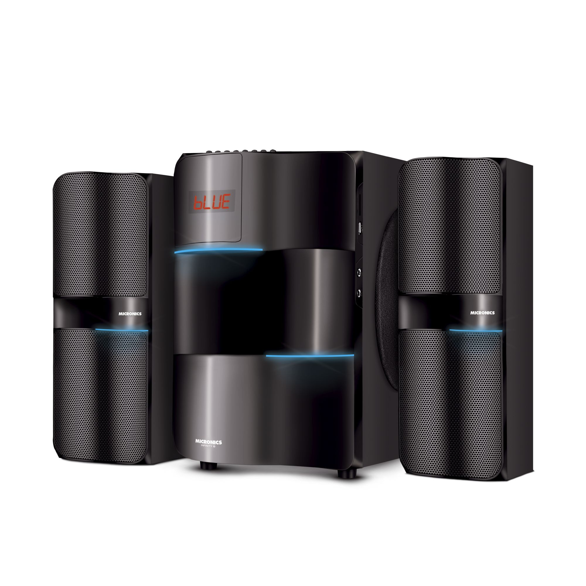 Infinity 8 MIC S7801 Sistema De Audio BT FM Sd+Usb Rc Micronics
