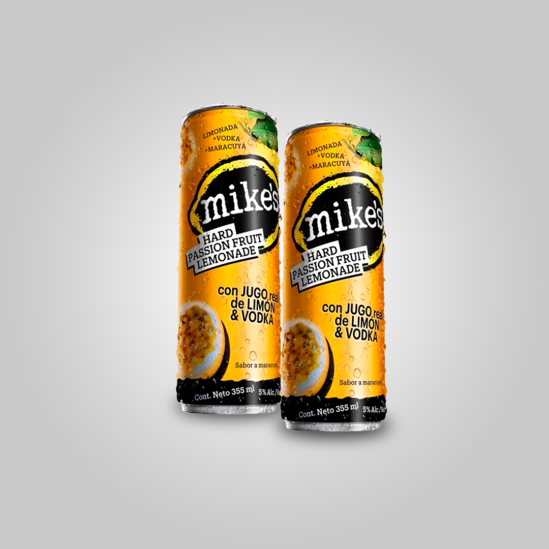 Dos Mike´s Hard Lemonada Maracuya lata 355 ml