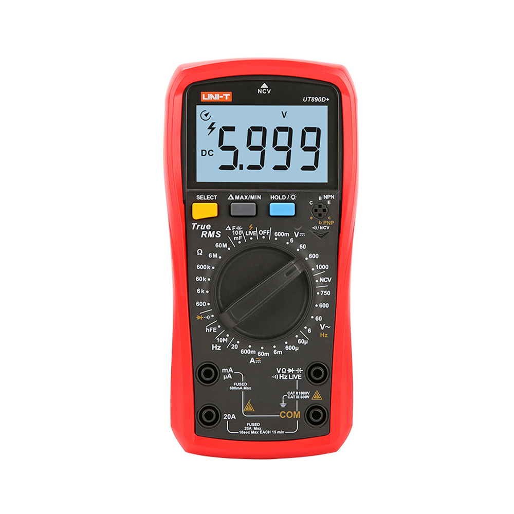 Multímetro Digital True RMS UNI-T UT-890D