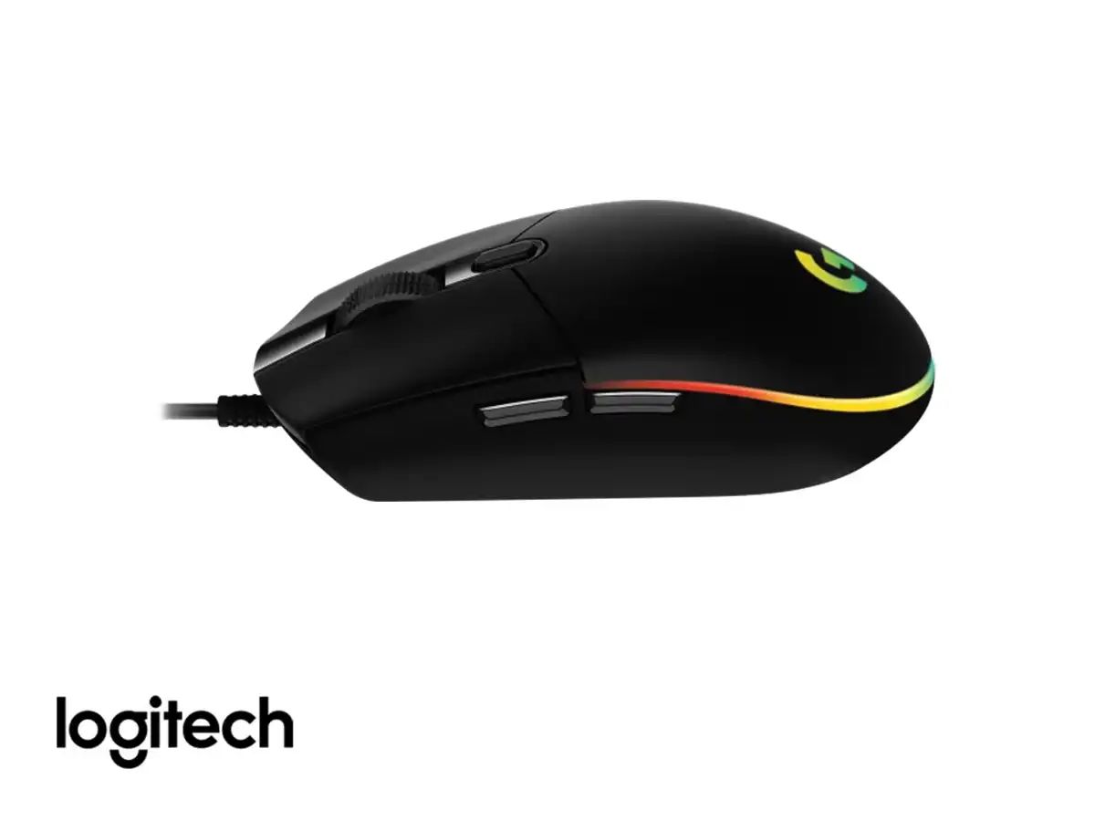 Mouse Logitech G203 Lightsync Optical 8000 DPI RGB Black (910-00