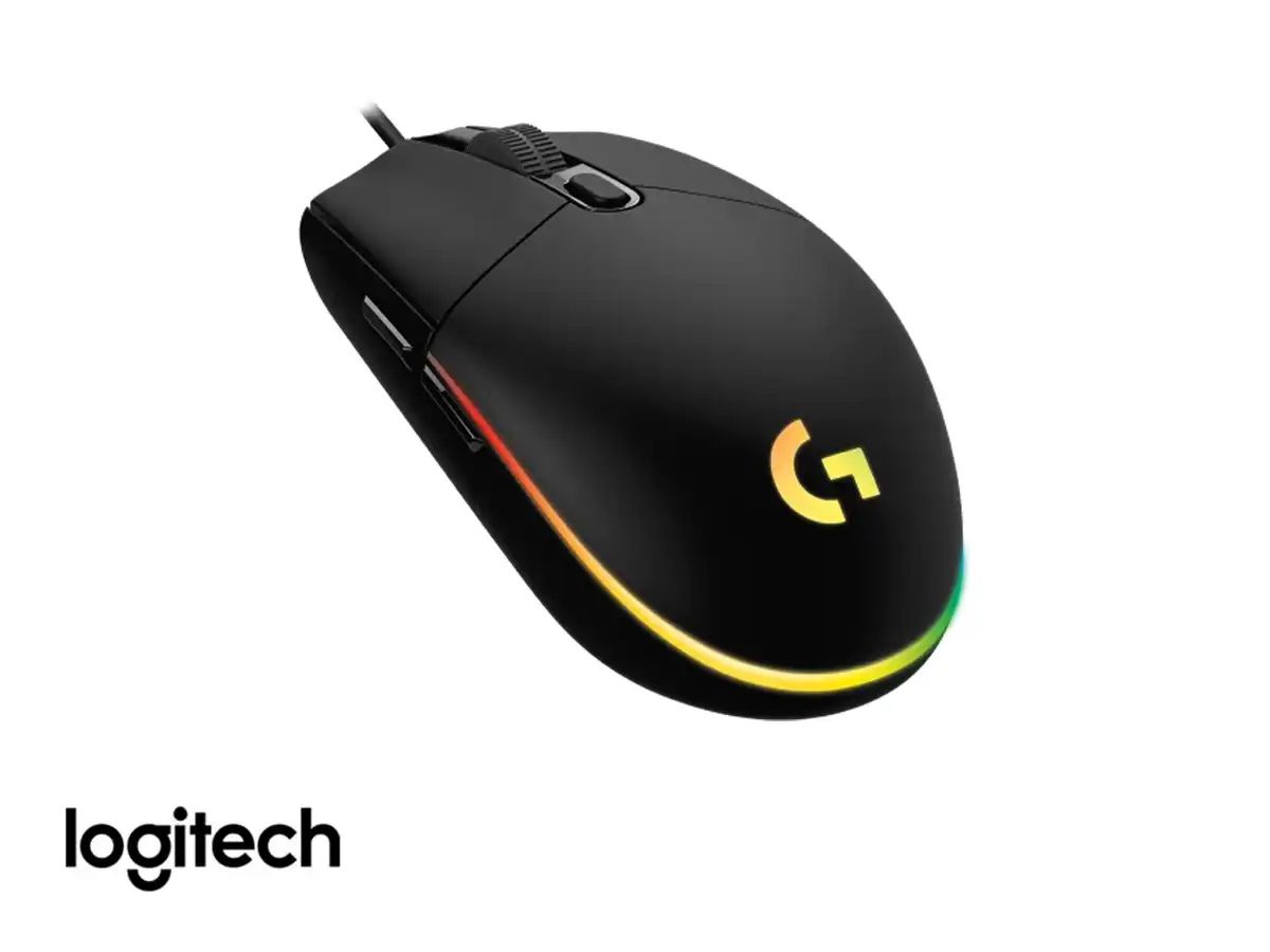 Mouse Logitech G203 Lightsync Optical 8000 DPI RGB Black (910-00