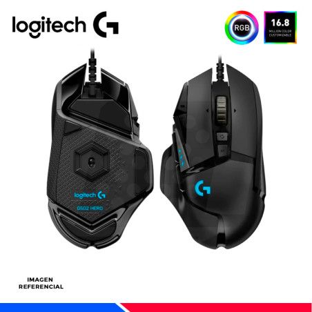 Mouse Logitech G502 Hero 16000 DPI RGB Black (910-005469)
