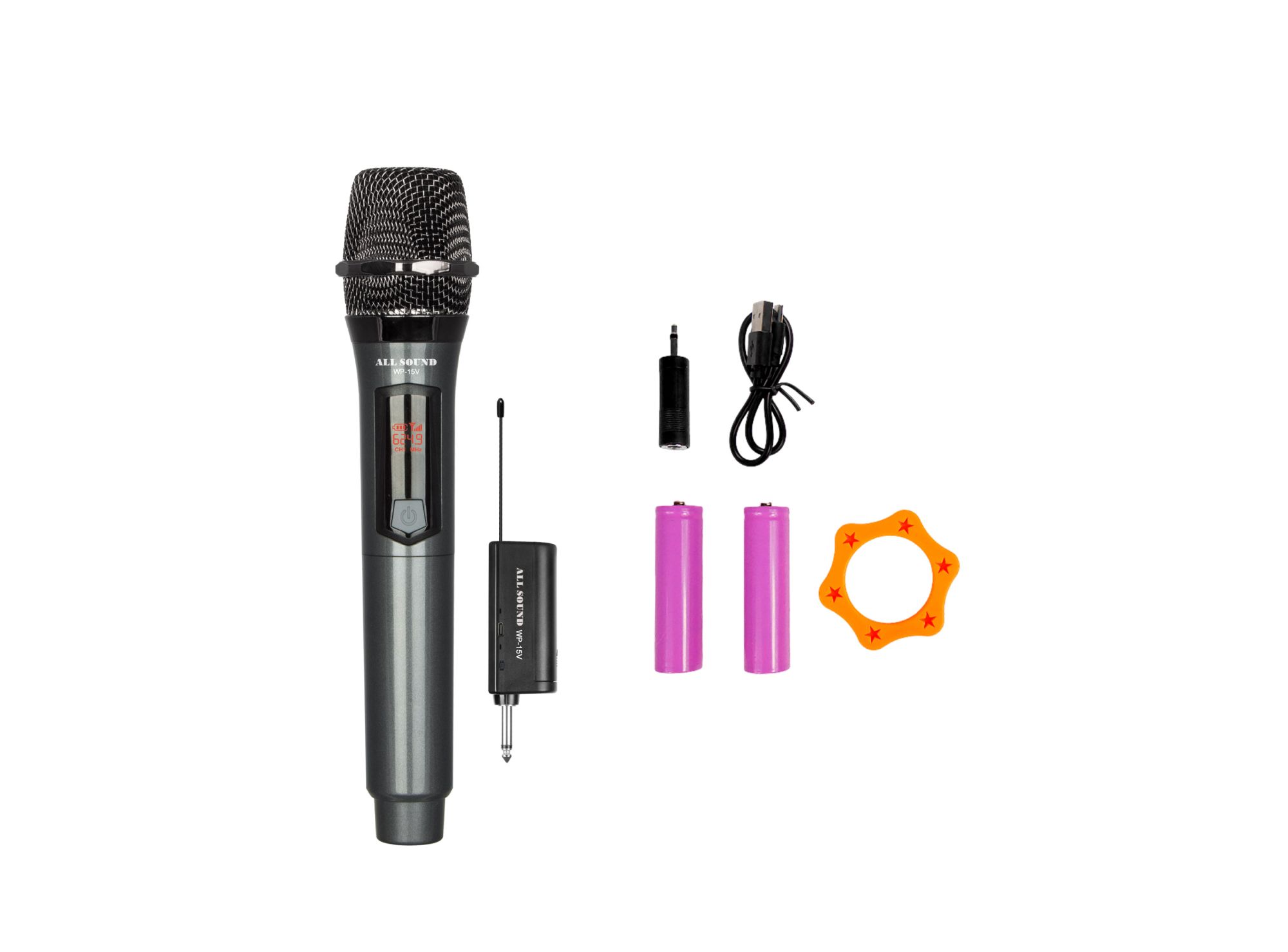 Microfono Inalambrico All Sound Wp-15V