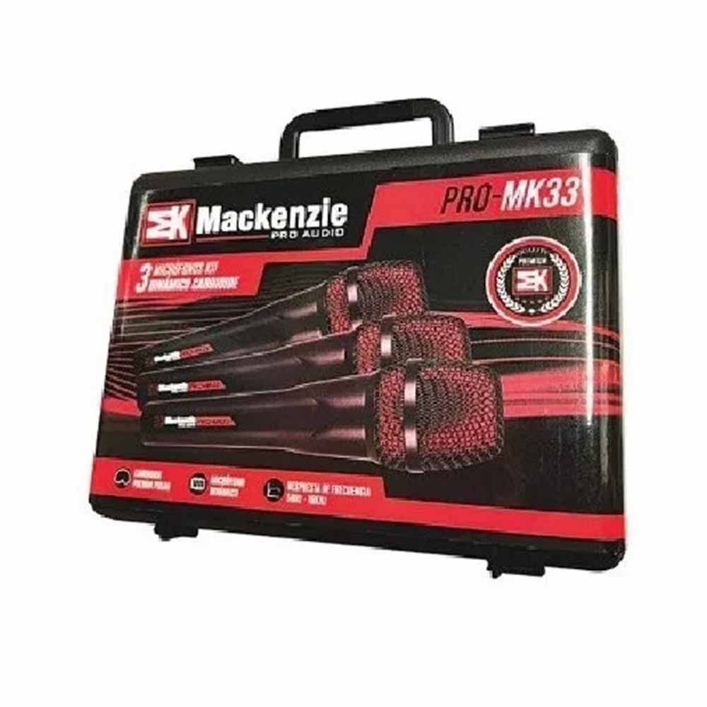 Microfono Cableado Mackenzie Pro-Mk33