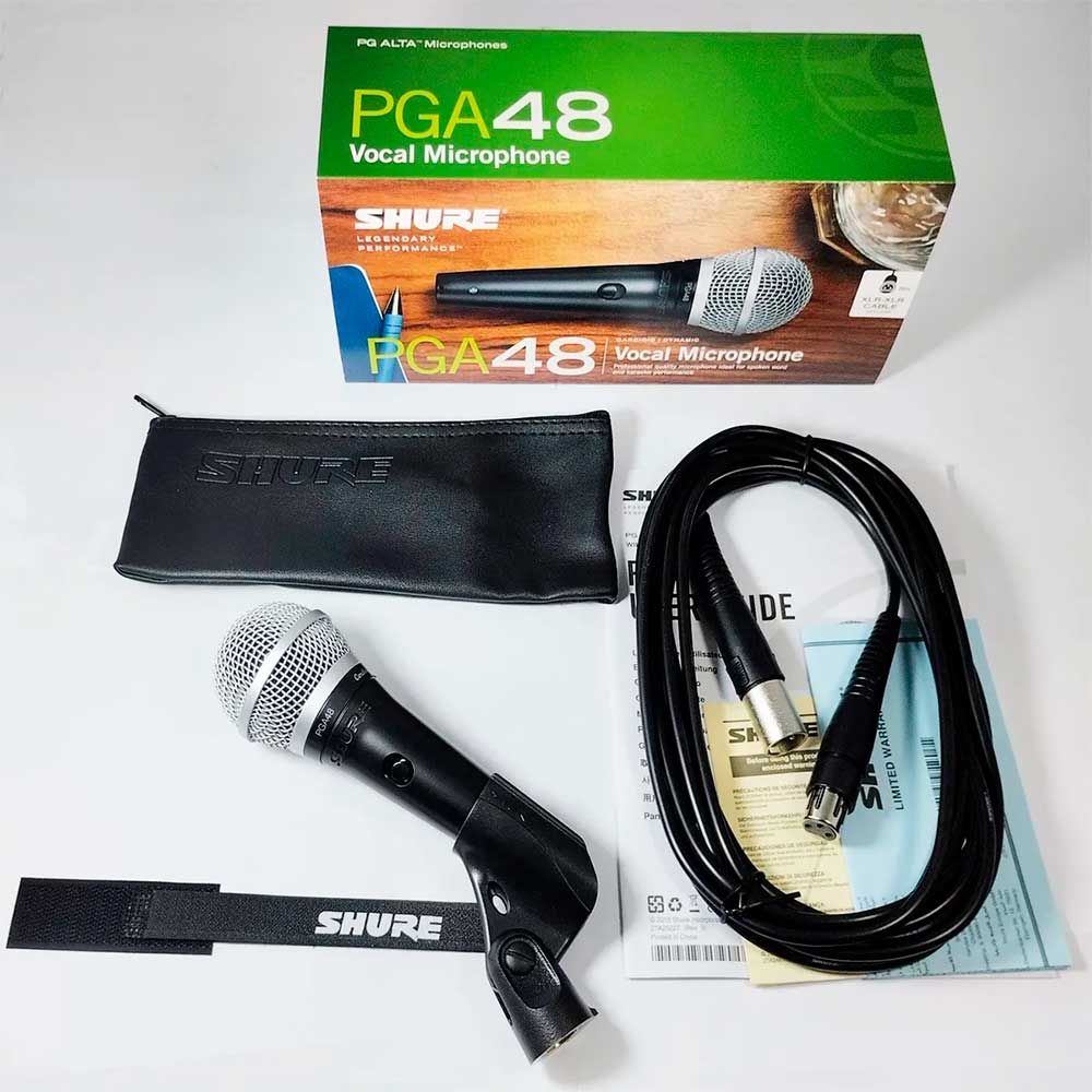 Microfono Cableado Shure Pga48