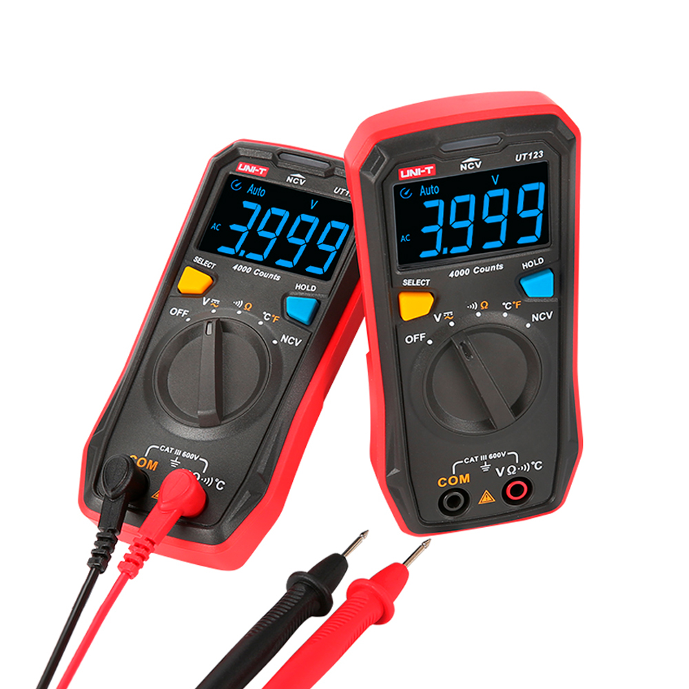 Multímetro Digital de Bolsillo UNI-T UT-123