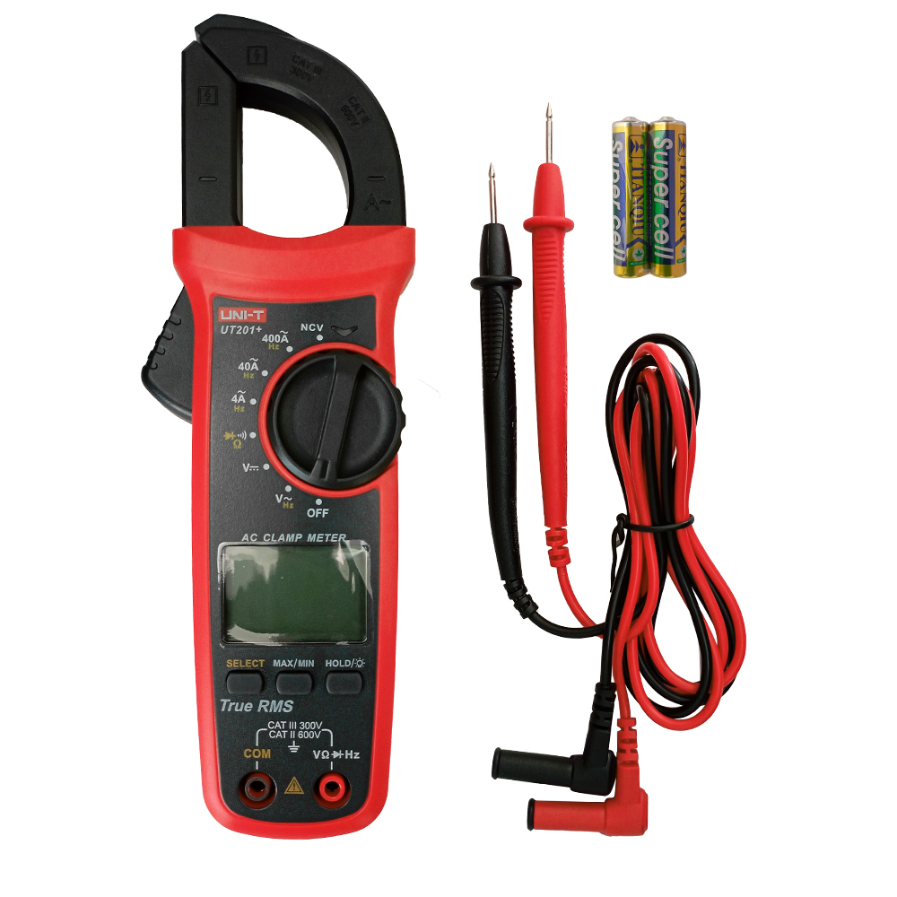 Pinza Amperimétrica Digital UNI-T UT-201+
