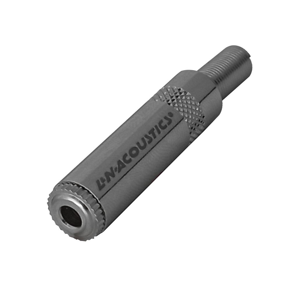Jack 3.5MM Con Resorte Plateado L&N-ACOUSTICS Ln-158-2