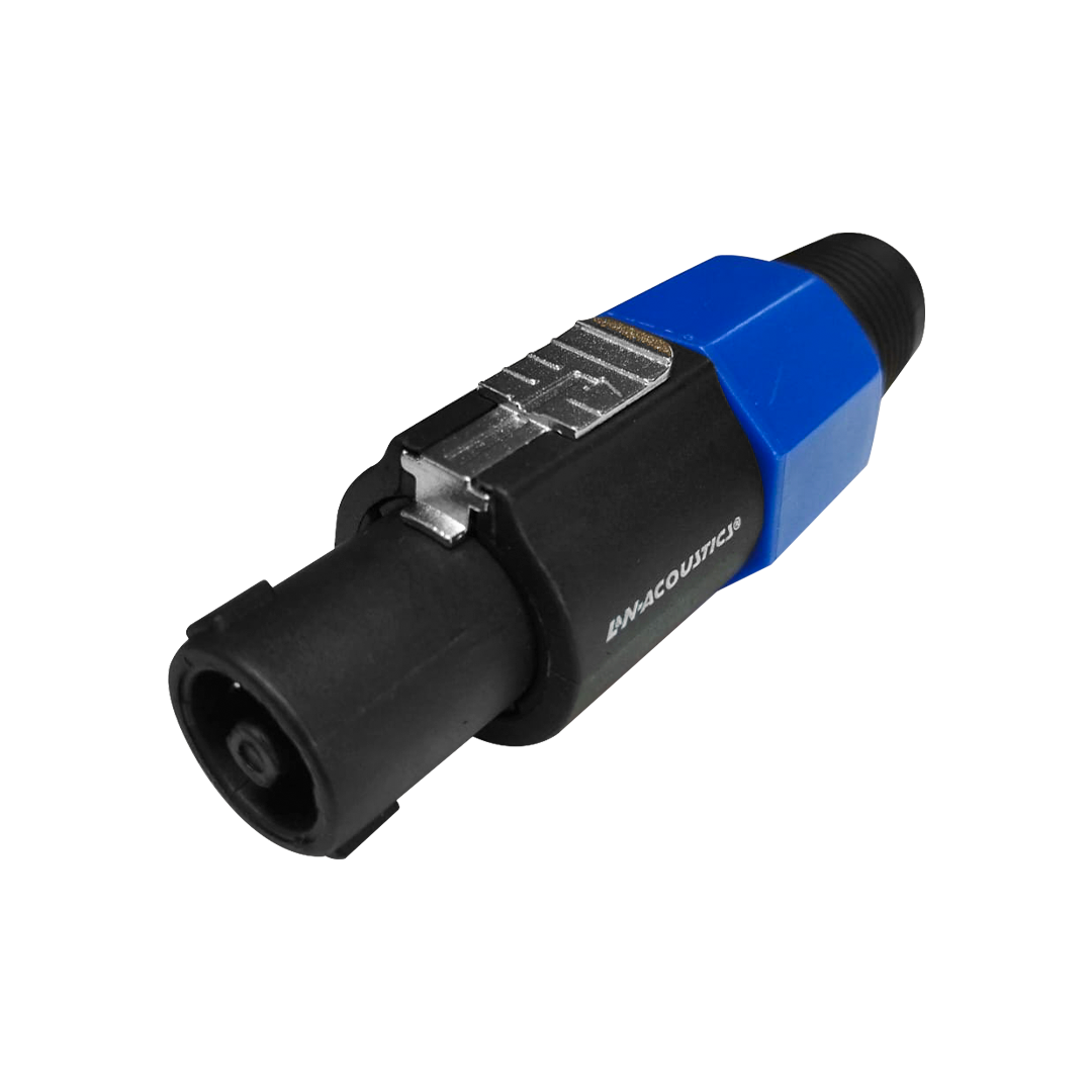 Plug Speakon 4 Pines C/Seguro L&N-ACOUSTICS Ln-4002