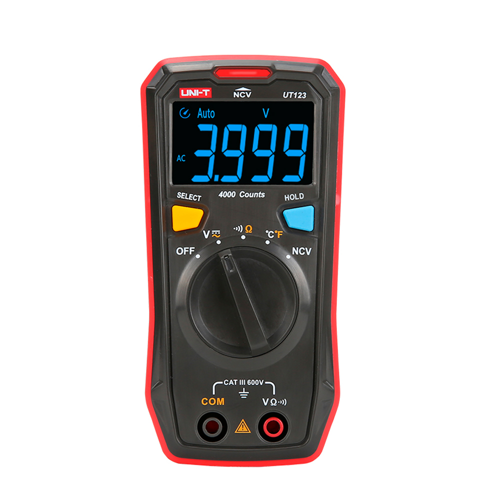 Multímetro Digital de Bolsillo UNI-T UT-123