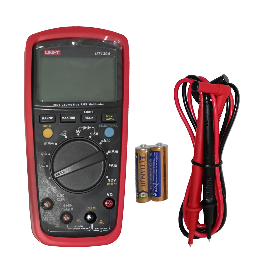 Multímetro Digital True RMS UNI-T UT-139A