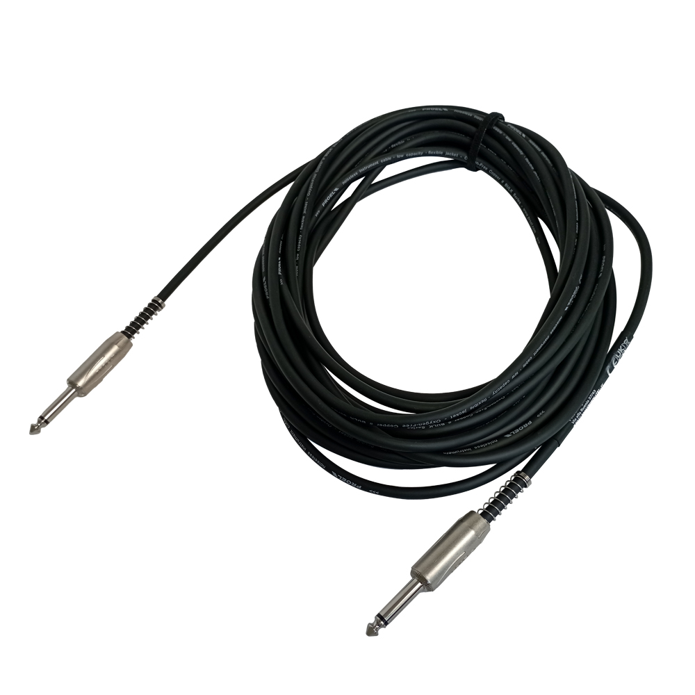 Cable Plug Mono 6.3MM A Plug Mono 6.3MM 10M PROEL BULK100LU10