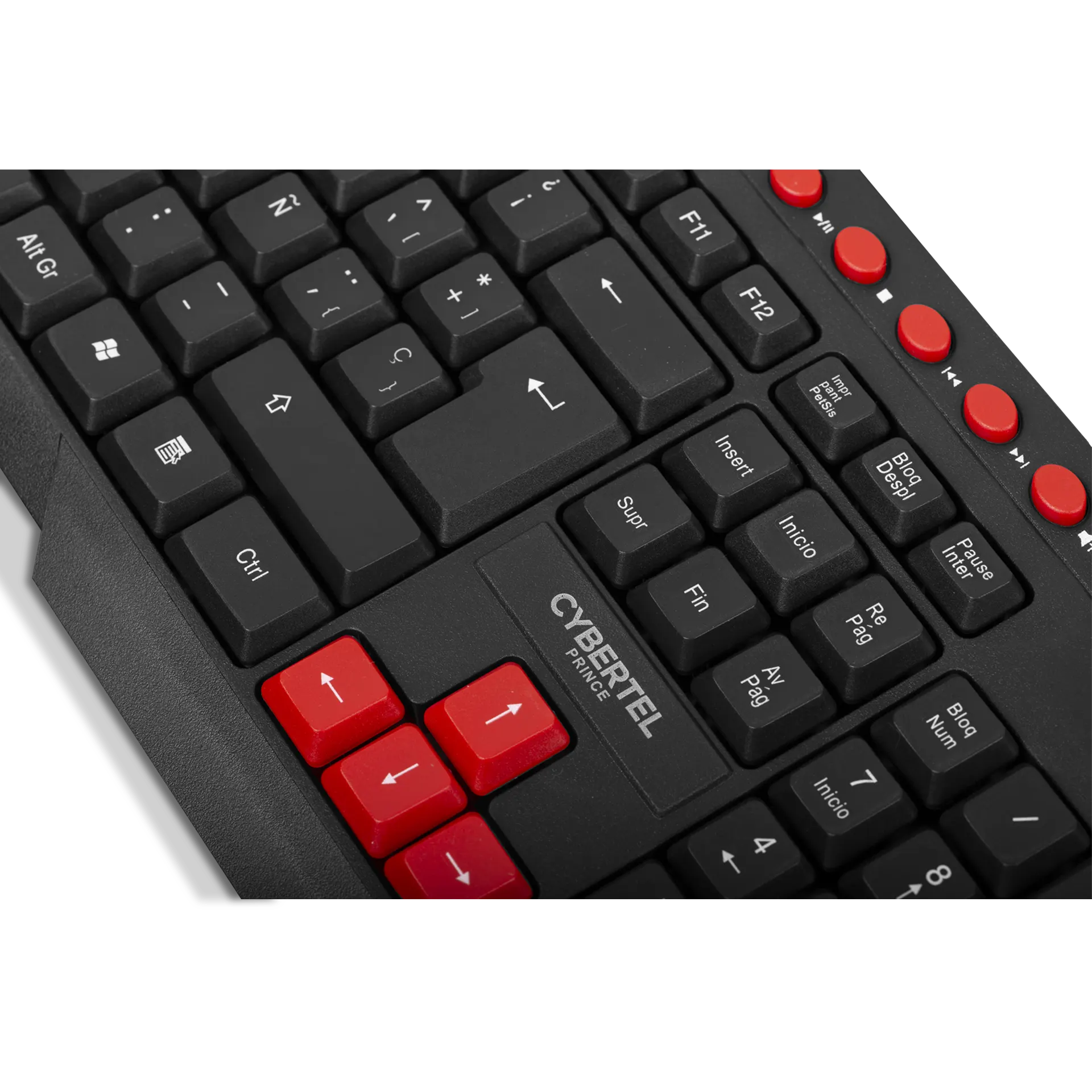 Kit Teclado + Mouse Alámbrico Cybertel - CYB T2000