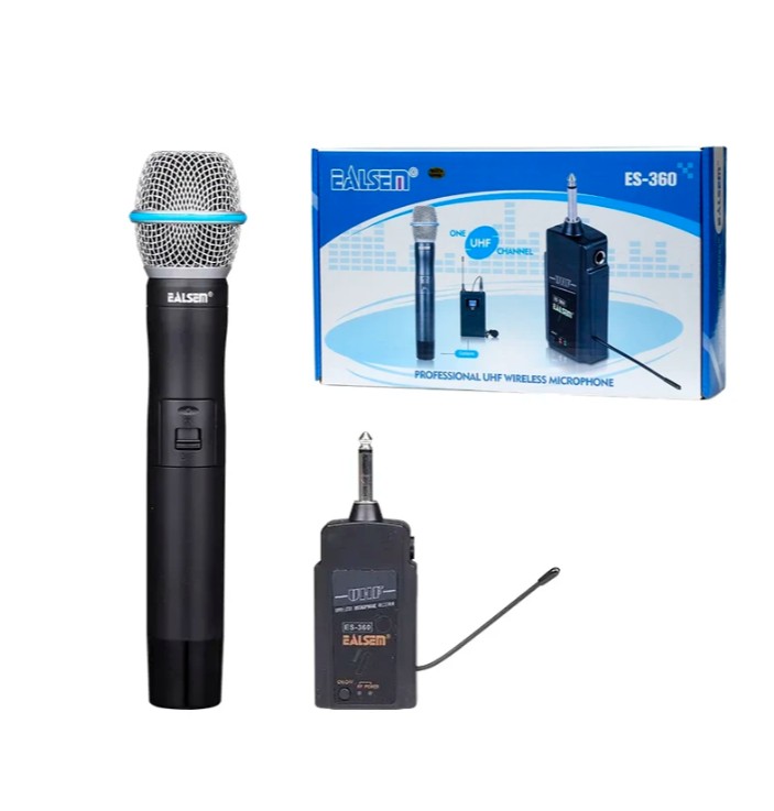 Micrófono Inalámbrico Profesional Ealsem ES-360