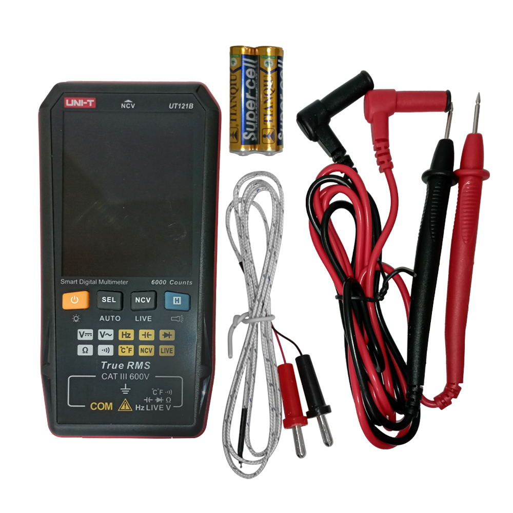 Multímetro Smart Ultra-Delgado UNI-T UT-121B