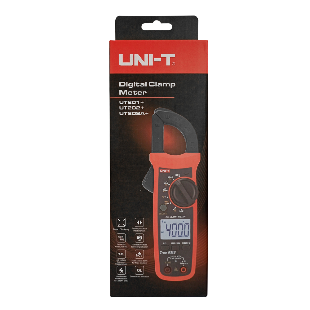 Pinza Amperimétrica Digital UNI-T UT-201+