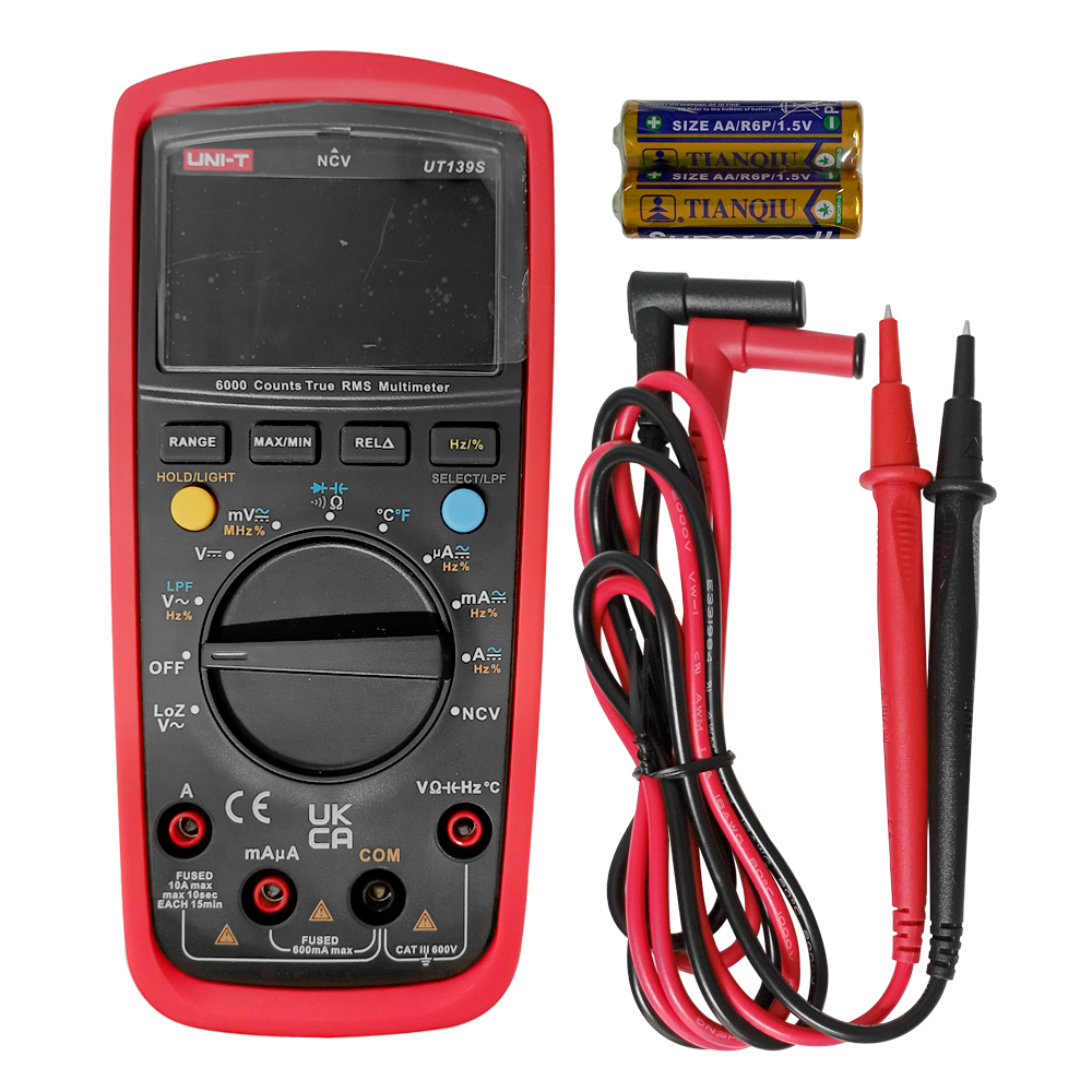 Multímetro Digital Profesional UNI-T UT-139S (True RMS con LoZ y LPF)