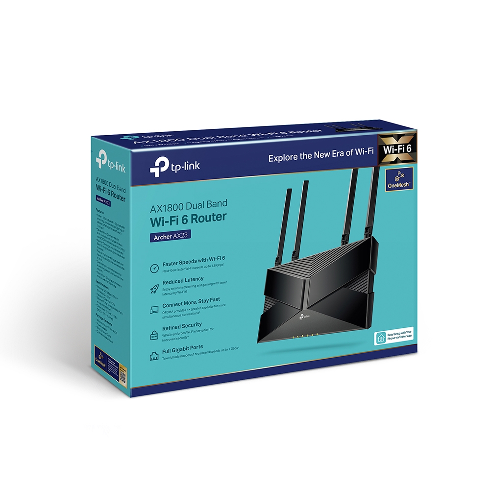 Router Wi-Fi 6 AX1800 - TP-Link Archer AX23