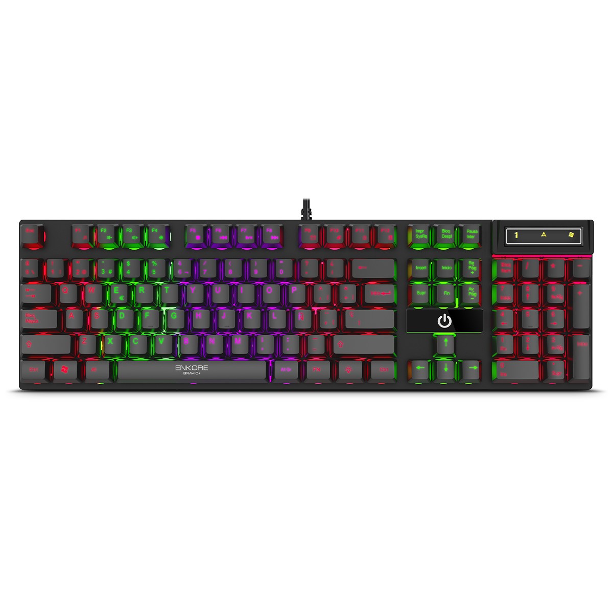 Teclado Gamer Rainbow ENK 606+