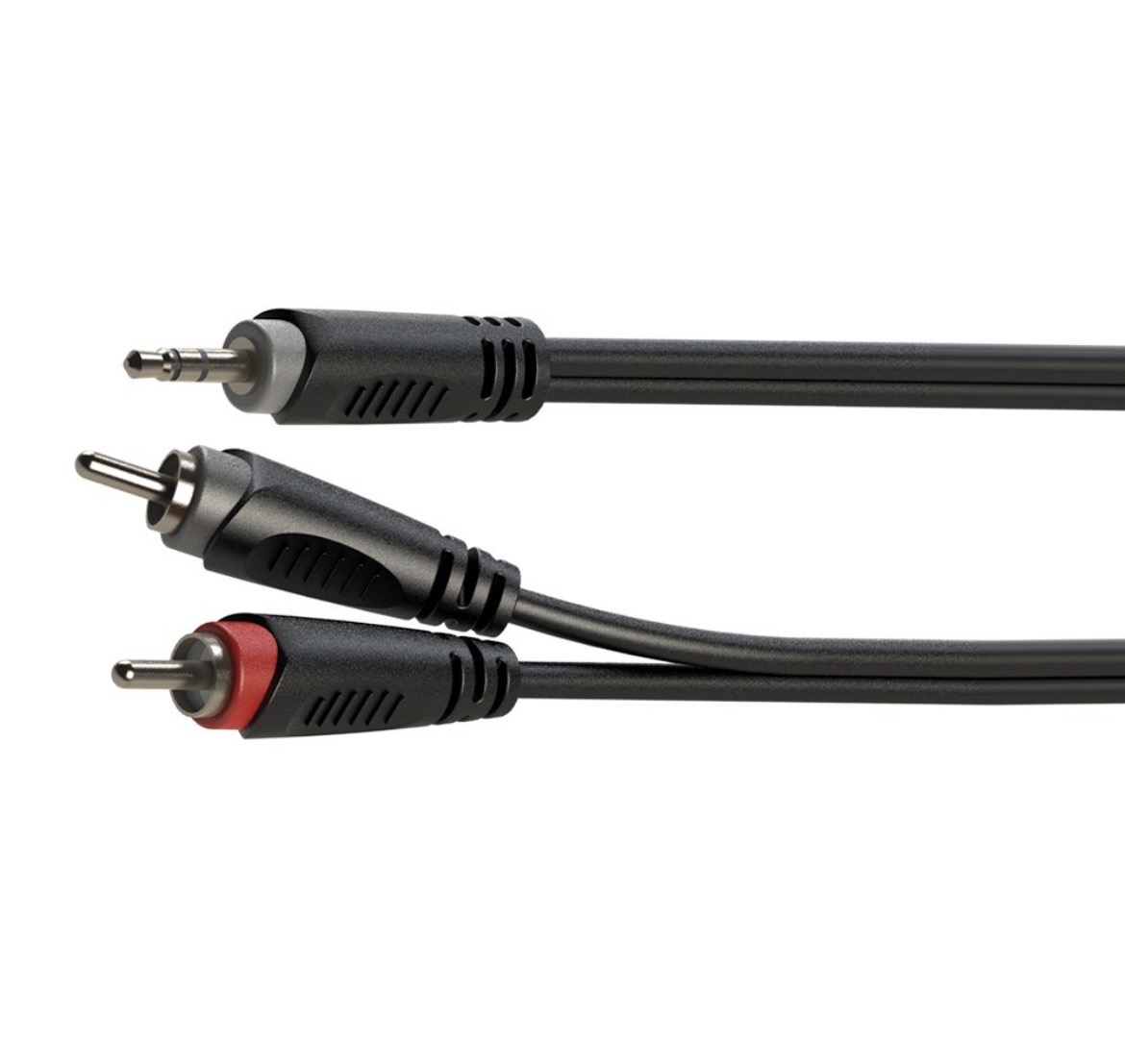 Cable Plug Stereo 3.5 mm a 2 Plug RCA 3 MT Genérico