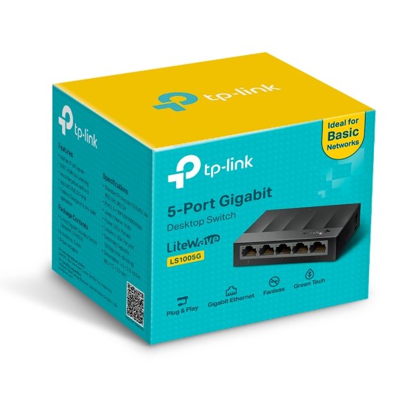 Switch Gigabit de Escritorio TP-Link LS1005G