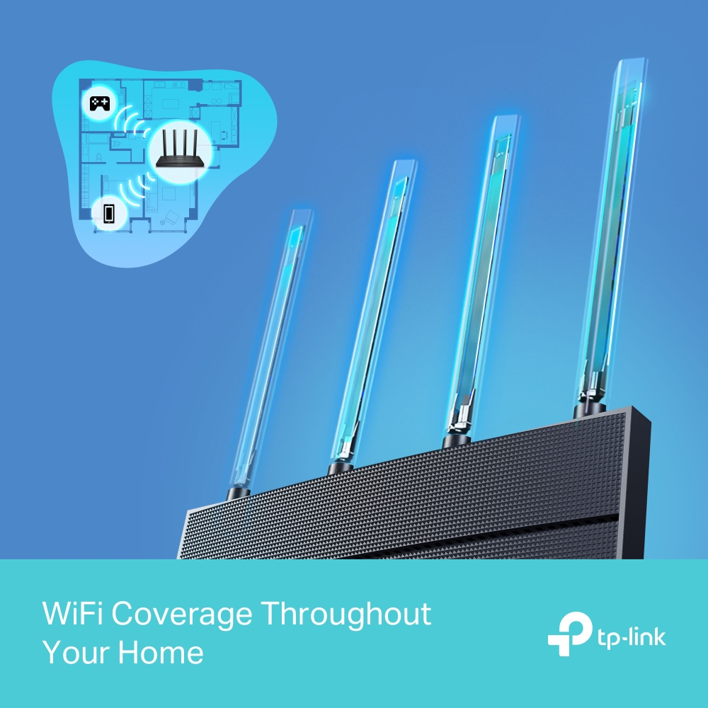 Router Wi-Fi 6 AX1500 - TP-Link Archer AX12
